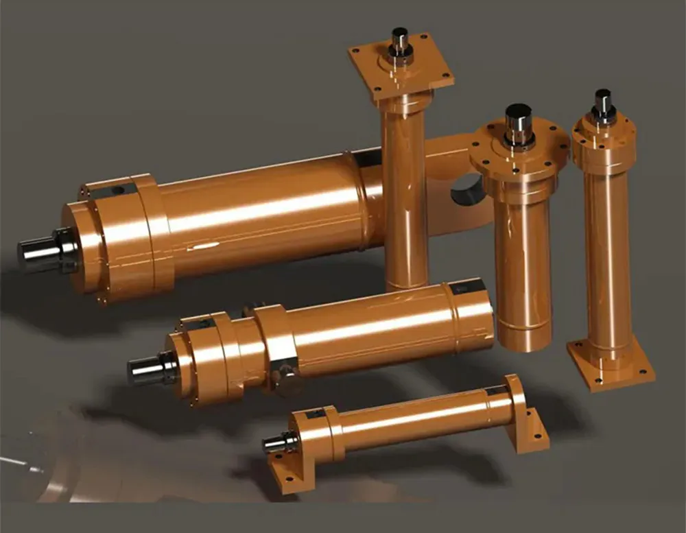 What are the diagnostic methods for hydraulic cylinder faults?