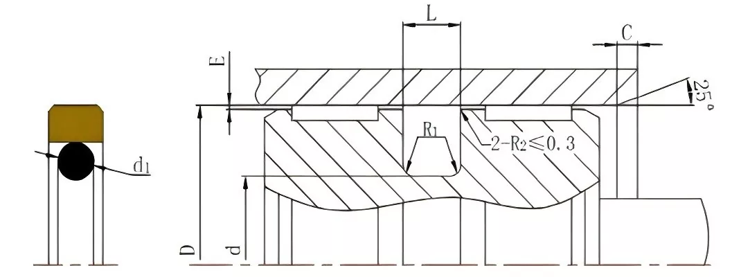 Glyd Ring for Piston